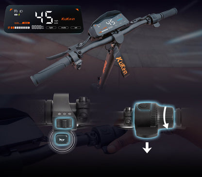 Kukirin G2, viteza 45km/h, autonomie 55km